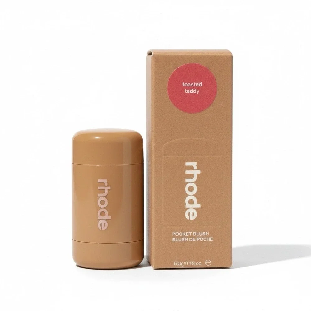 rhode pocket blush toasted teddy 5.3g / 0.18 Oz (2 packs)